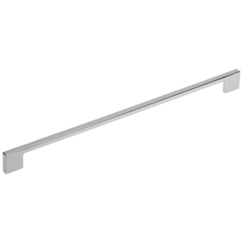 Maner pentru mobila Uzo, finisaj crom lucios, L:352 mm Maner pentru mobila Uzo, finisaj crom lucios, L:352 mm