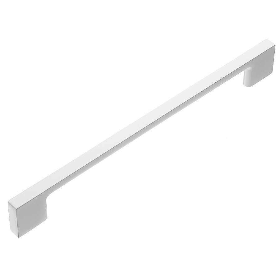 Maner pentru mobila Uzo, finisaj alb lucios, L288 mm