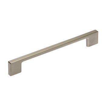 Maner pentru mobila Uzo, finisaj otel periat, L192 mm Maner pentru mobila Uzo, finisaj otel periat, L192 mm