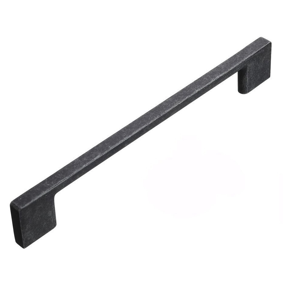 Maner pentru mobila Uzo, finisaj argint antichizat, L192 mm