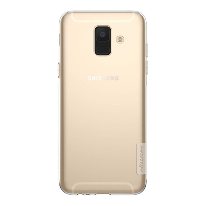Mobiltelefon tok, kompatibilis, Samsung Galaxy A6 (2018) SM-A600F Nillkin nature szilikon telefonvédő (0.6mm, ultravékony) átlátszó, gyártói csomagolás