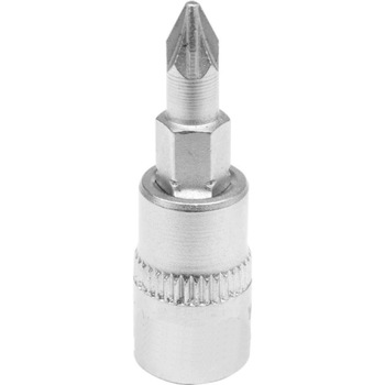 Bit cu cap Pozi si adaptor 1/4 PZ2 Bit cu cap Pozi si adaptor 1/4 PZ2