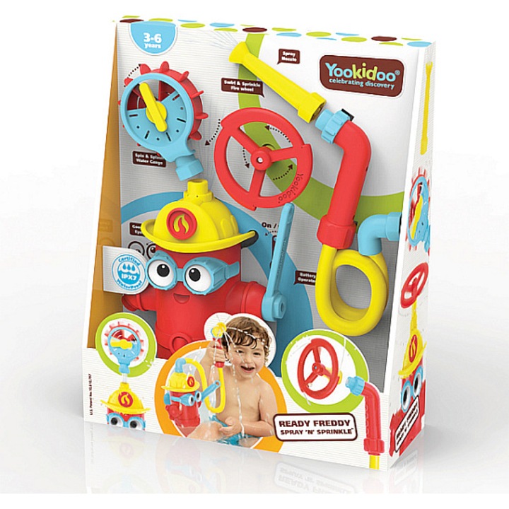 Yookidoo fürdőjáték - Freddy tűzoltó állomása