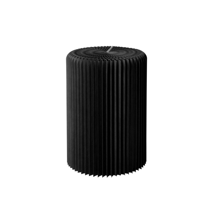 Kompact, papír asztal 75cm, Fekete, 8.5 Kg, Összecsukható