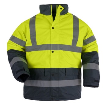 Geaca de iarna reflectorizanta, Roadway, impermeabila cu captuseala termoizolanta, galbena, marimea M Geaca de iarna reflectorizanta, Roadway, impermeabila cu captuseala termoizolanta, galbena, marimea M