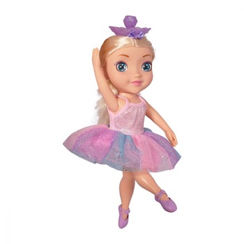 Papusa Balerina care danseaza, are sunete si lumini, 46 cm , pentru fete, ATS Papusa Balerina care danseaza, are sunete si lumini, 46 cm , pentru fete, ATS