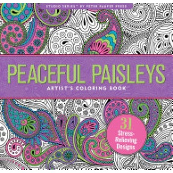 Peaceful Paisleys Adult Coloring Book (31 Stress-Relieving Designs), Joy Ting (Illustrator) Peaceful Paisleys Adult Coloring Book (31 Stress-Relieving Designs), Joy Ting (Illustrator)