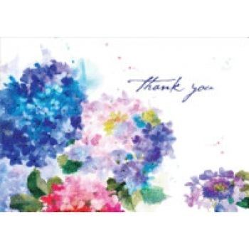 Hydrangeas Thank You Notes (Stationery, Note Cards, Boxed Cards) Hydrangeas Thank You Notes (Stationery, Note Cards, Boxed Cards)
