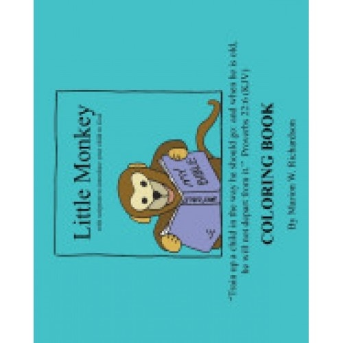 Little Monkey: Coloring Book