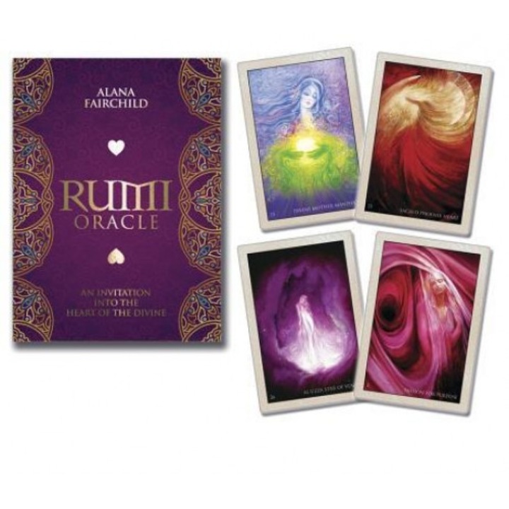 Rumi Oracle: An Invitation Into the Heart of the Divine - Alana Fairchild (Author)