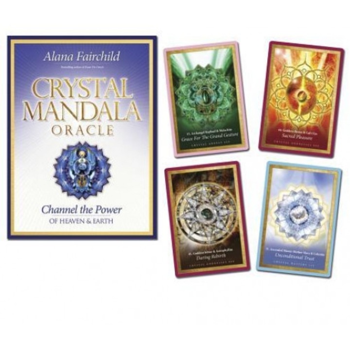 Crystal Mandala Oracle: Channel the Power of Heaven & Earth - Alana Fairchild (Author)