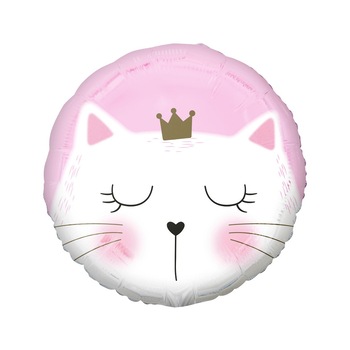 Balon Folie Pisica, Multicolor, 36 cm Balon Folie Pisica, Multicolor, 36 cm