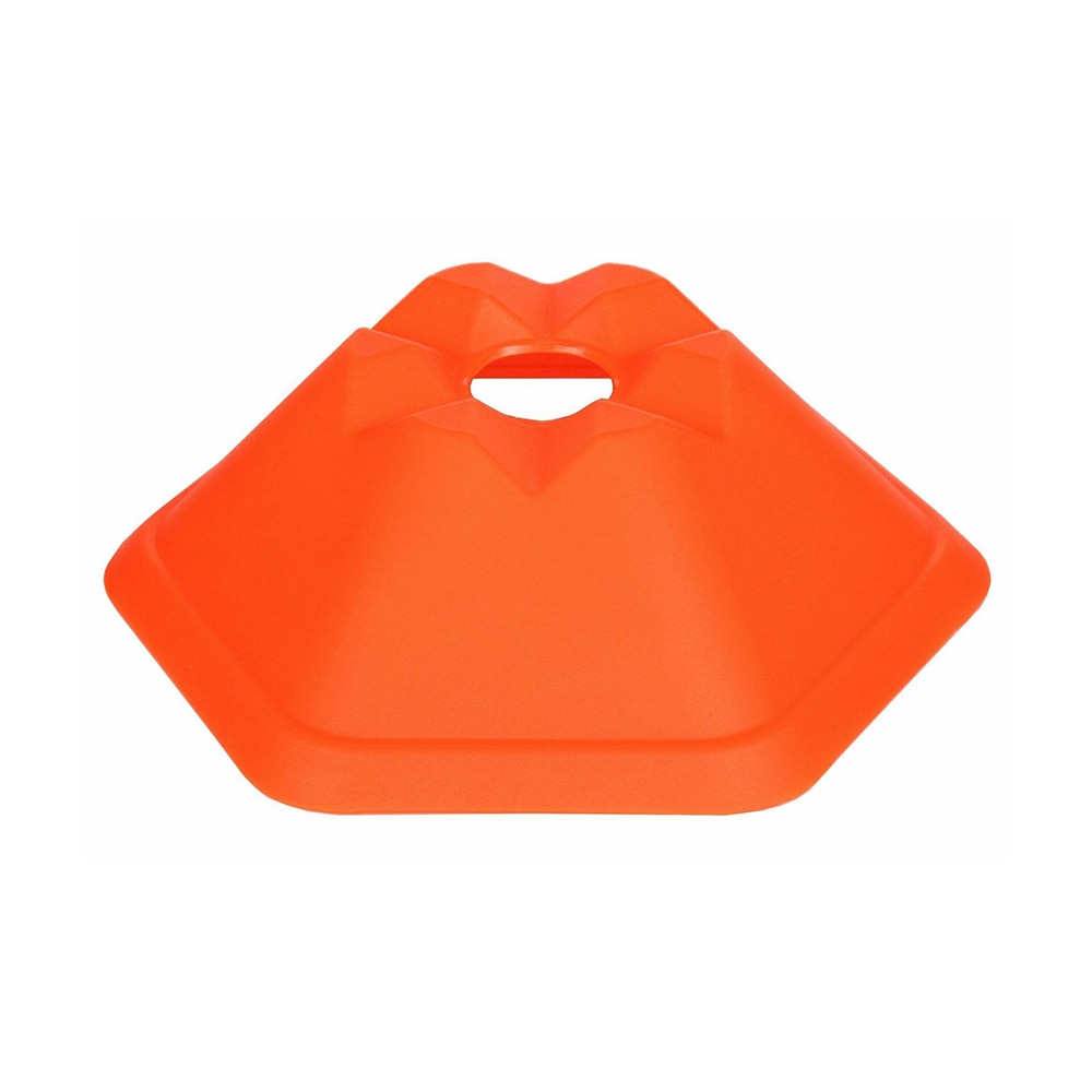 Disc antrenament Merco Hex, inaltime 5 cm, portocaliu