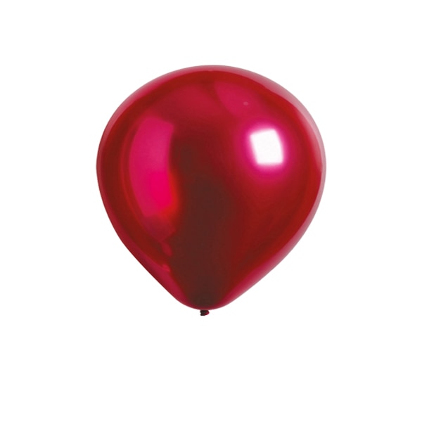 6x Latexballons In Granatapfel-Metallic - Glänzende Deko Für Jede Party