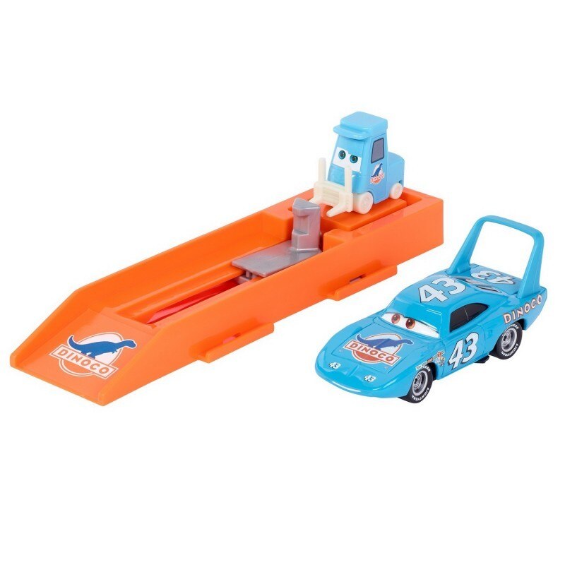 Masinuta Cars cu lansator, Dinoco, 1:55