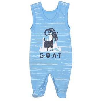 Salopeta fara maneci pentru bebelusi KOALA Mountains 08-813A-62-cm, Albastru Salopeta fara maneci pentru bebelusi KOALA Mountains 08-813A-62-cm, Albastru