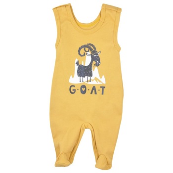 Salopeta fara maneci pentru bebelusi KOALA Mountains 08-813G, Galben 62 CM Salopeta fara maneci pentru bebelusi KOALA Mountains 08-813G, Galben 62 CM