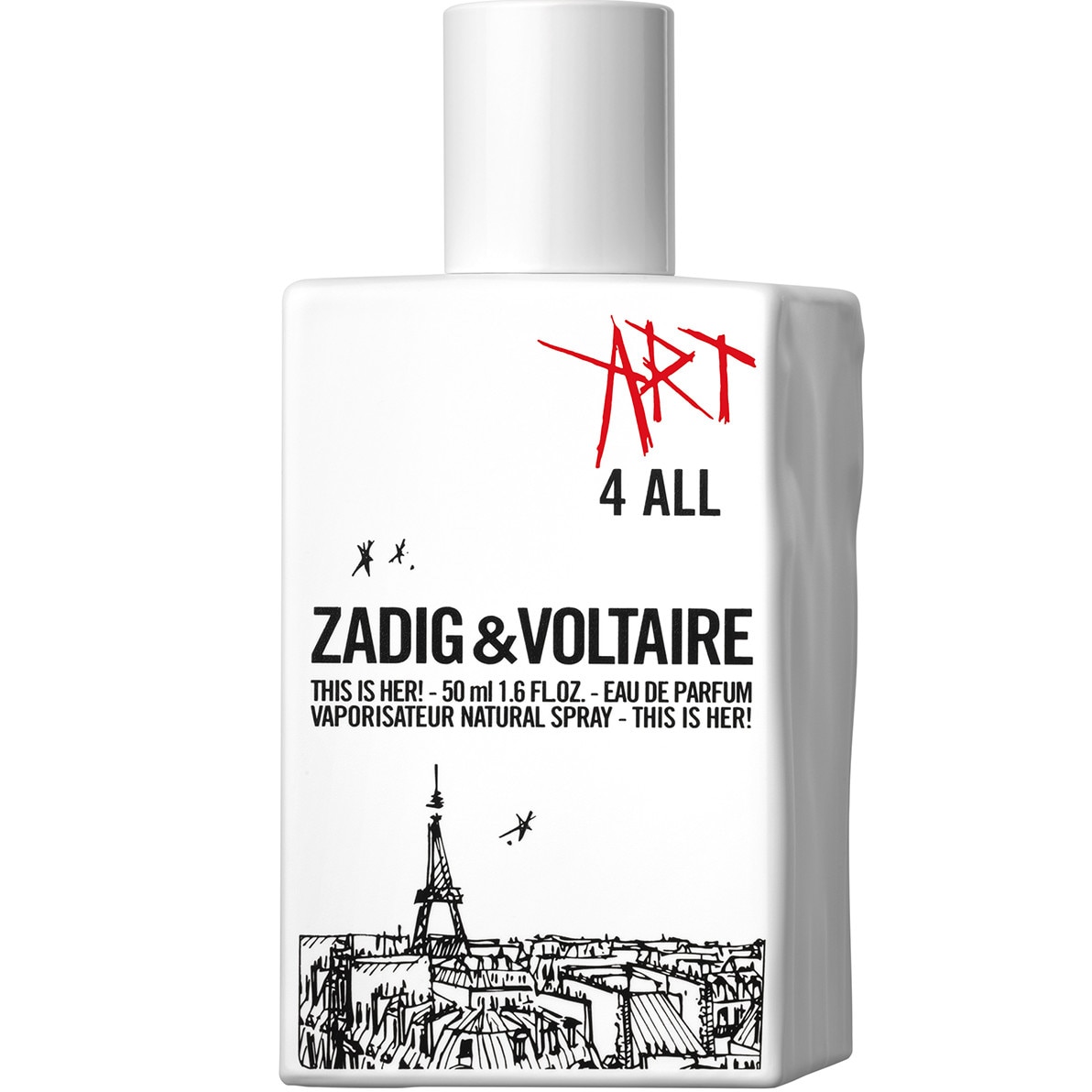 Apa de Parfum ZADIG & VOLTAIRE This is Her, Art 4 All, Femei, 50 ml