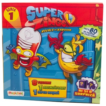Set 11 figurine Superzings, Rivals of Kaboom Set 11 figurine Superzings, Rivals of Kaboom