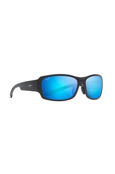 Ochelari de soare, Monkeypod, Maui Jim, Wrap, Plastic, Polarizat, 63-18-142, Negru Ochelari de soare, Monkeypod, Maui Jim, Wrap, Plastic, Polarizat, 63-18-142, Negru