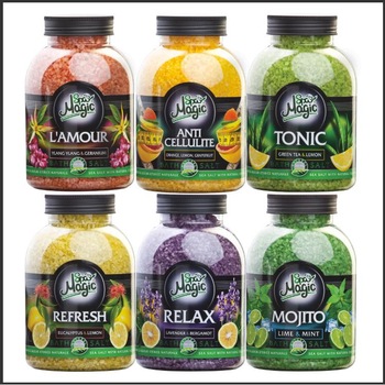 Set 6 bucati sare de mare, Magic Spa, 1250 g Set 6 bucati sare de mare, Magic Spa, 1250 g