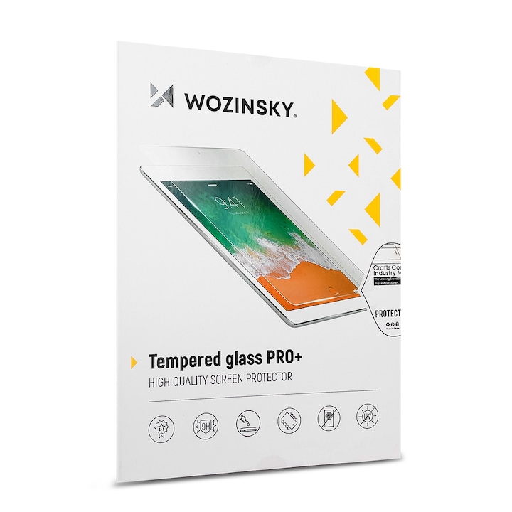Wozinsky защитно фолио, стъкло, 9H, за iPad 10.2'' 2019 / iPad 10.2" 2020 / iPad 10.2" 2021, прозрачно