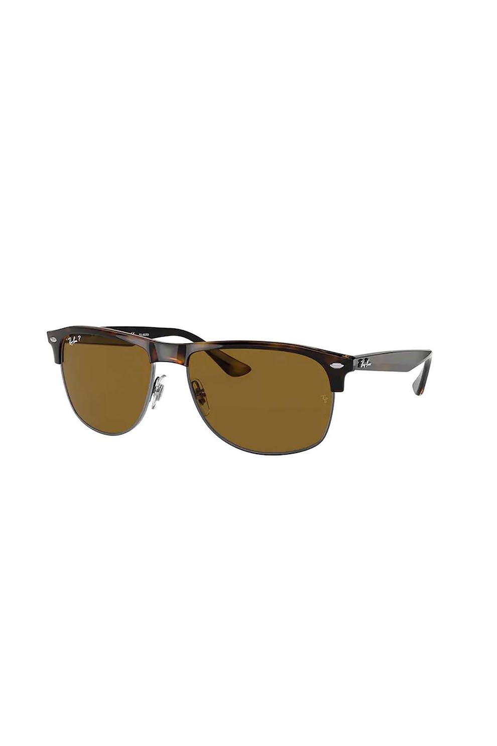Ochelari de soare Ray-Ban cu lentile polarizate, 4342 710/83, Metal, Maro
