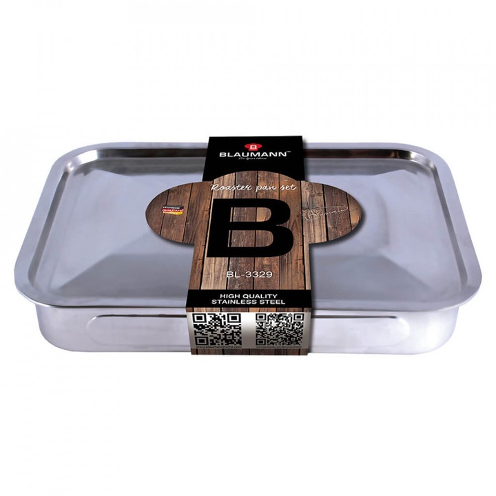 Blaumann BL 3329 Pecsenyesütő, fedővel, 37 cm