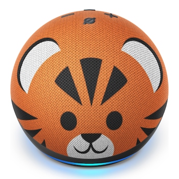 Boxa inteligenta Amazon Echo Dot 4, Control Voce Alexa, Wi-Fi, Bluetooth, Kids Tiger Boxa inteligenta Amazon Echo Dot 4, Control Voce Alexa, Wi-Fi, Bluetooth, Kids Tiger