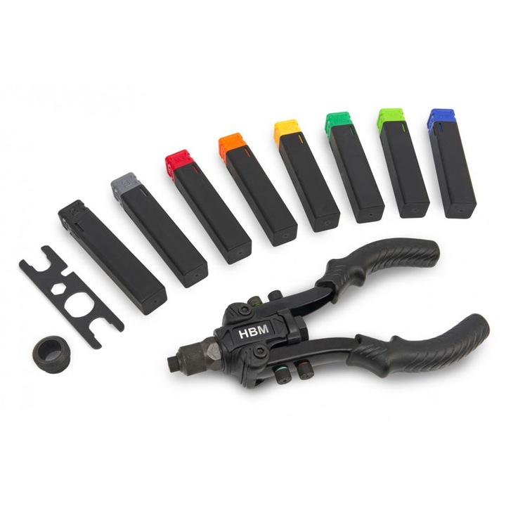 Cleste profesional, HBM, de nituit, pornituri, si piulite