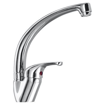 Baterie bucatarie, ITALOMIX, monocomanda, tip lebada, crom lucios Baterie bucatarie, ITALOMIX, monocomanda, tip lebada, crom lucios