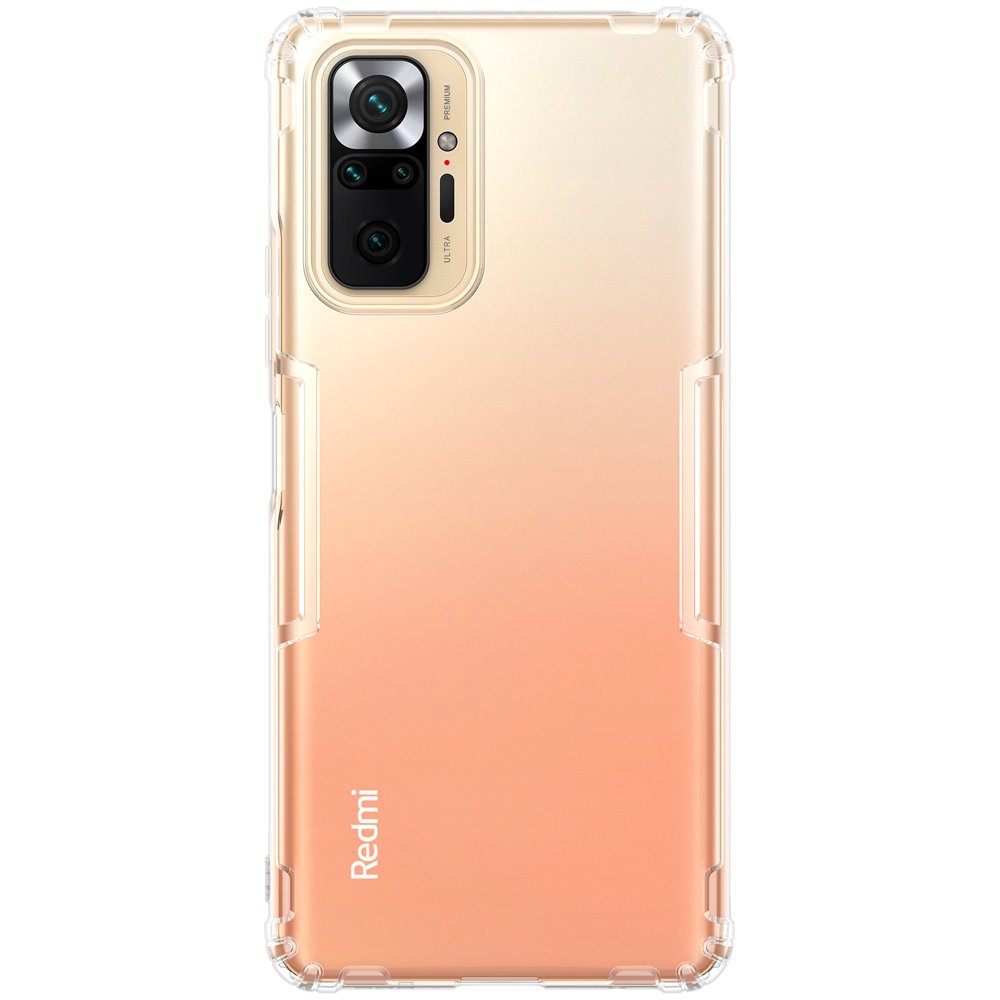 Husa de protectie pentru Xiaomi Redmi Note 10, Nillkin, TPU, Transparent