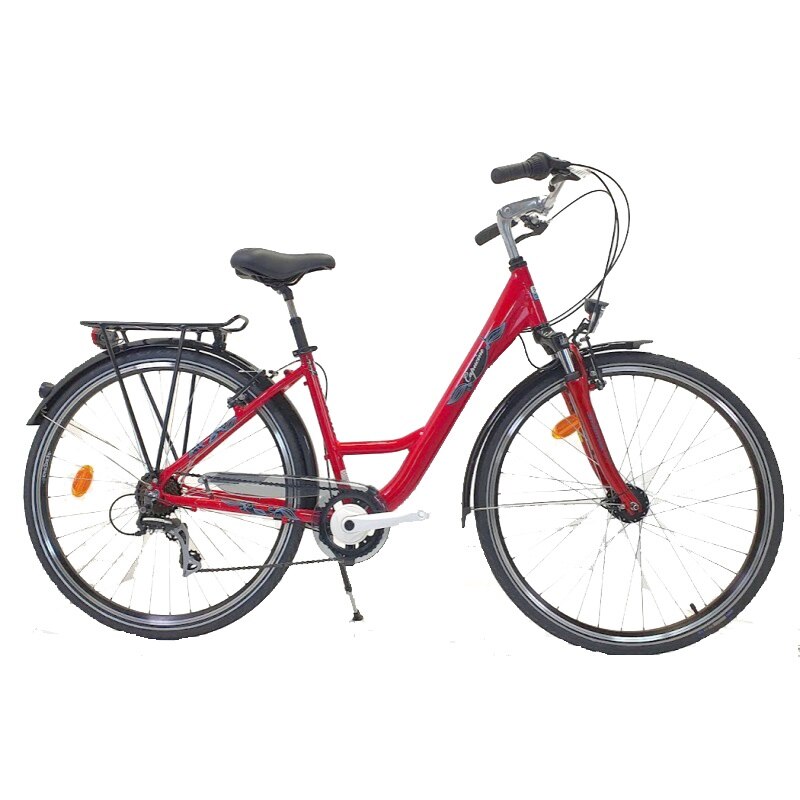 Bicicleta Sprint Capucine 28 Al 18V 2021 Rosu Lucios 430 mm
