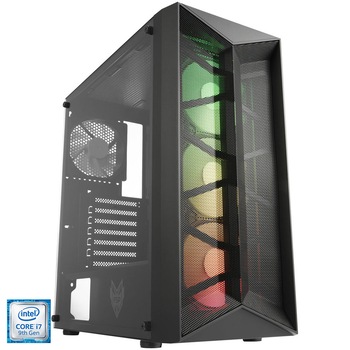 Sistem Desktop PC Gaming Serioux cu procesor Intel® Core™ i7-9700F pana la 4.70GHz, 16GB DDR4, 512GB SSD M.2 PCIe, GeForce® GTX 1660 Super™ 6GB GDDR6, Microsoft Windows 10 Home Sistem Desktop PC Gaming Serioux cu procesor Intel® Core™ i7-9700F pana la 4.70GHz, 16GB DDR4, 512GB SSD M.2 PCIe, GeForce® GTX 1660 Super™ 6GB GDDR6, Microsoft Windows 10 Home