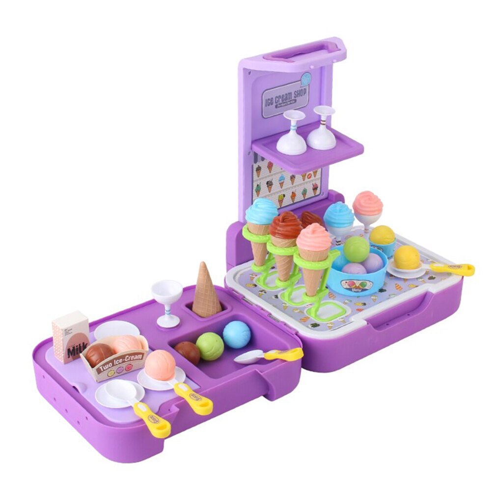 Set inghetata Karemi, pentru copii de peste 3 ani, 62 piese