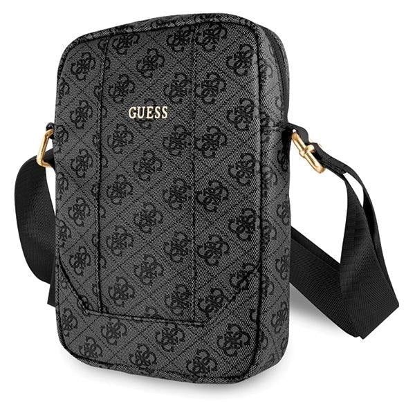 Geanta tableta/notebook Guess 4G UPTOWN 10'', Piele ecologica, Gri