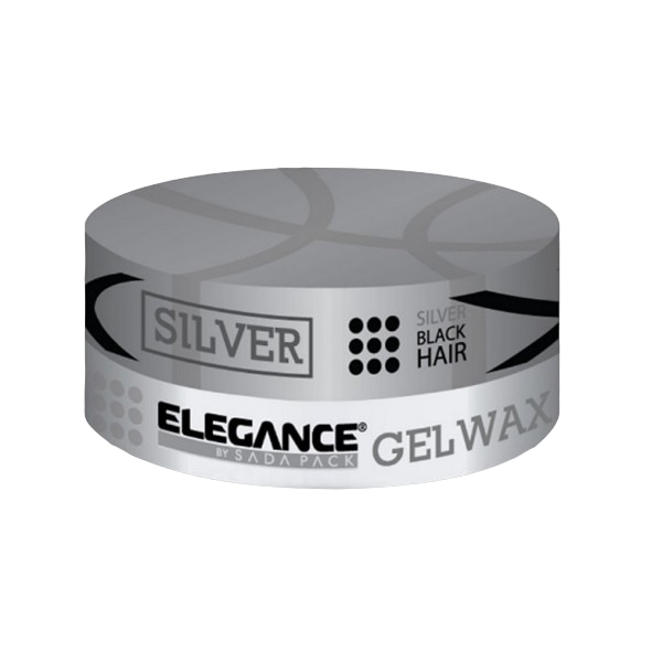 Ceara de par colorata argintie, Elegance 140 g