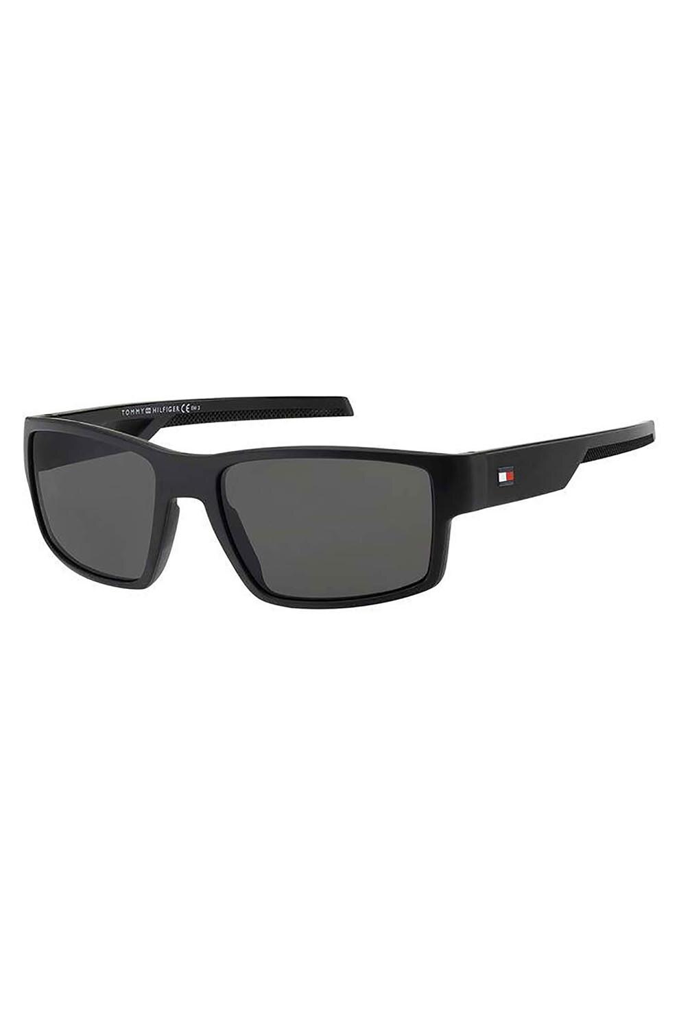 Ochelari de soare Tommy Hilfiger, TH-1806S 003 IR, Plastic, Negru
