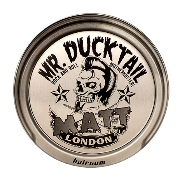 Ceara de par cu aspect mat, Hairgum Mr.Ducktail Pomade Matt, 40 g