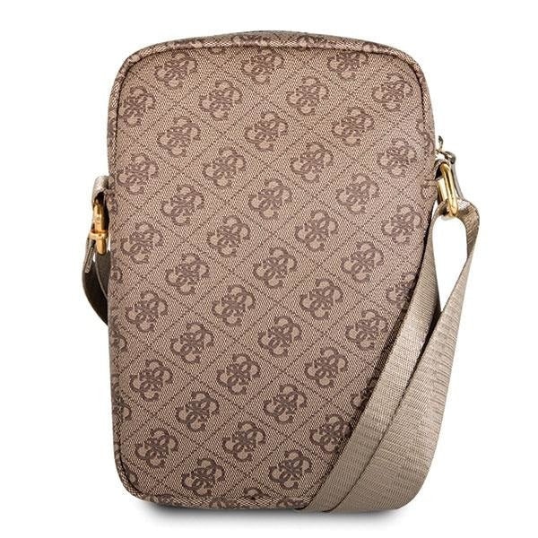 Geanta tableta/notebook Guess 4G UPTOWN 10'', Piele ecologica, Maro