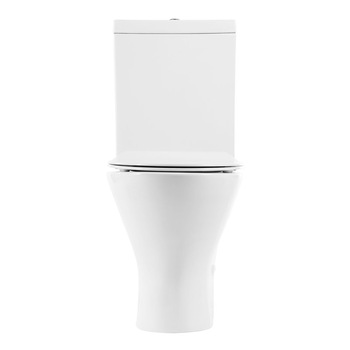 Set vas WC compact, Belbagno, Seria Acqua, Rimless, cu rezervor si mecanism, capac Duroplast, inchidere lenta, Ceramica, Alb, 655 mm Set vas WC compact, Belbagno, Seria Acqua, Rimless, cu rezervor si mecanism, capac Duroplast, inchidere lenta, Ceramica, Alb, 655 mm