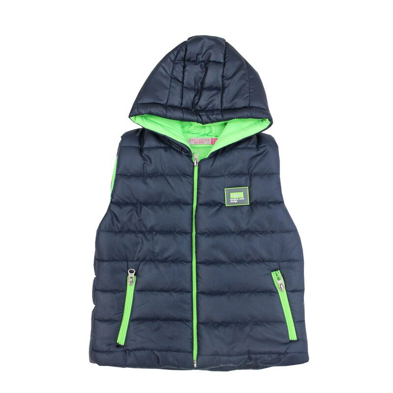 Vesta fete, poliester, Fashion, bluemarin