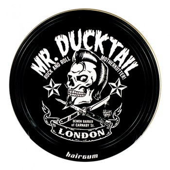 Ceara de par cu fixare, Hairgum Mr.Ducktail Pomade, 40 g Ceara de par cu fixare, Hairgum Mr.Ducktail Pomade, 40 g