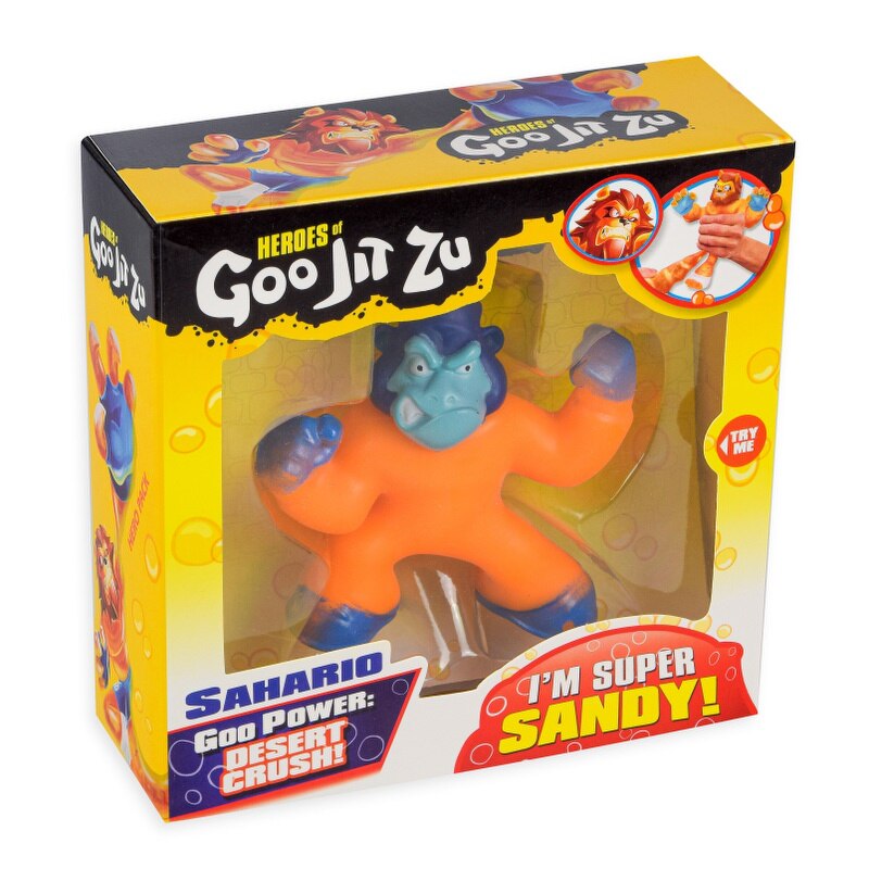 Figurina extensibila Goo Jit Zu, Portocaliu