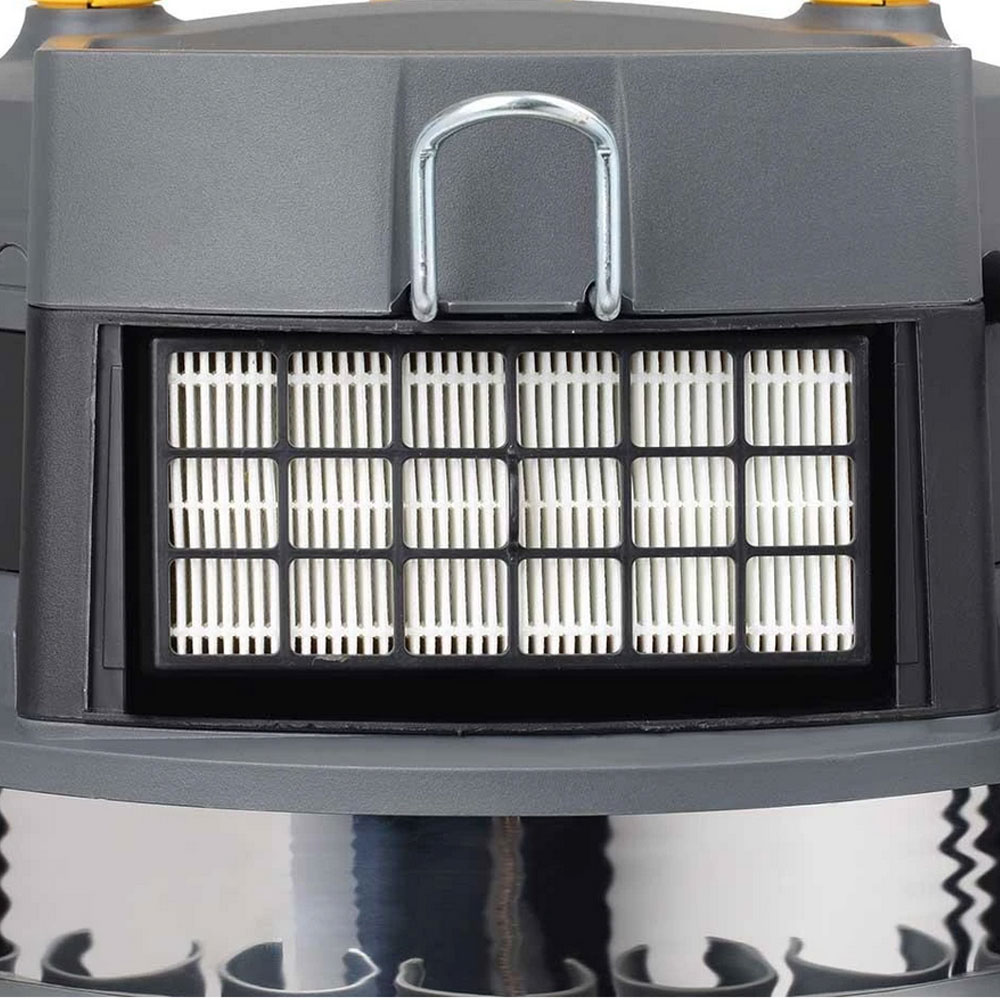 Aspirator profesional Vacmaster 1600W 20L Inox Filtrare Hepa