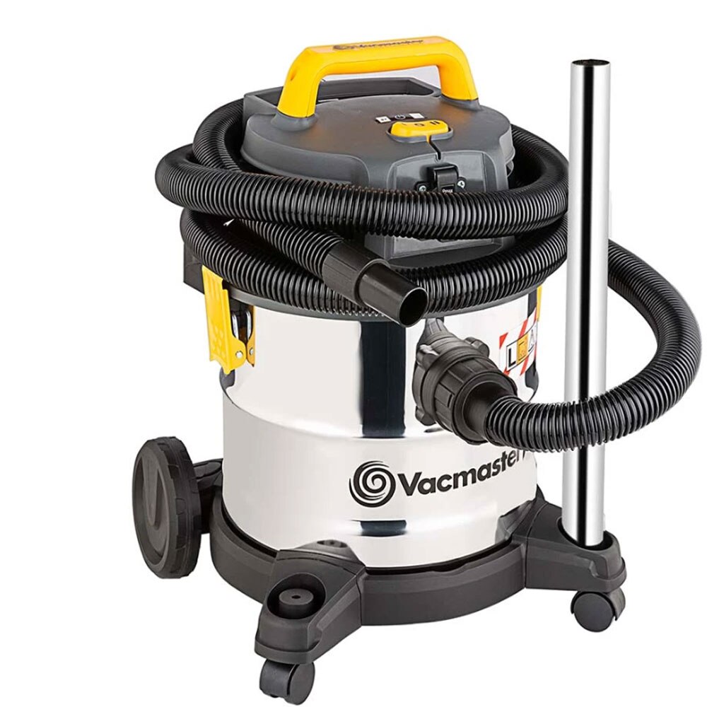 Aspirator profesional Vacmaster 1600W 20L Inox Filtrare Hepa