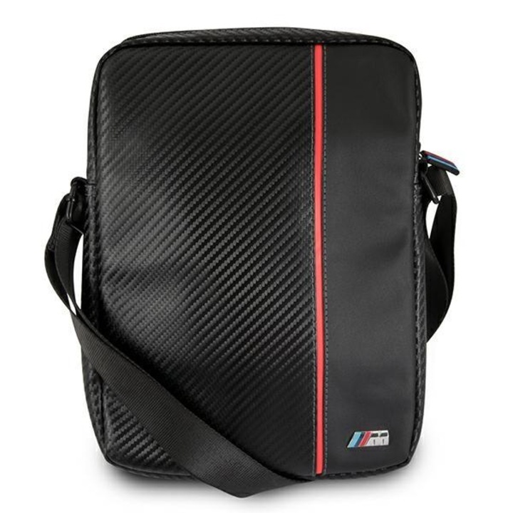 BMW BMTB10CAPRBK tablet táska 10" Carbon piros csík