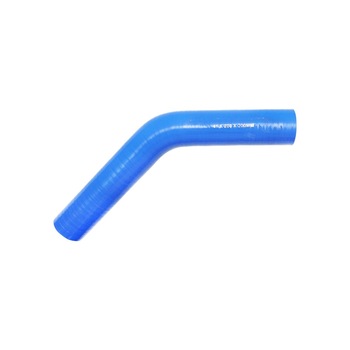 Furtun cotit silicon 45 grade cu insertie textila 41x200x200mm Furtun cotit silicon 45 grade cu insertie textila 41x200x200mm