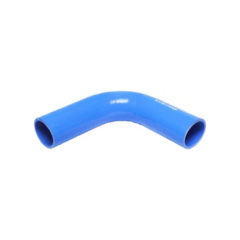 Furtun cotit silicon 90 grade cu insertie textila 54x200x200mm Furtun cotit silicon 90 grade cu insertie textila 54x200x200mm