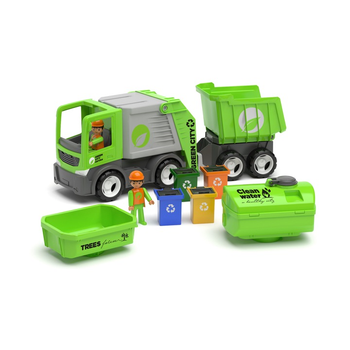 Set constructie City servicii urbane Roto Efko, 12 piese